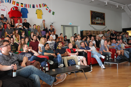 World Cup Football Viewing and yummy BBQ @ GameDuell