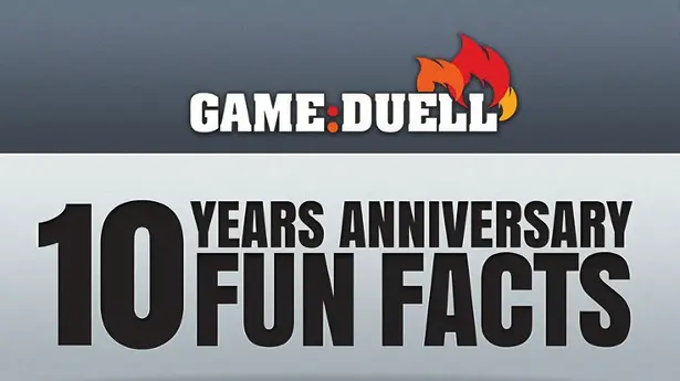 10 years of fun at GameDuell! GameDuell celebrates its 10 years anniversary